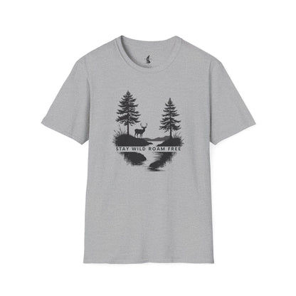 Stay Wild Roam Free Graphic T-Shirt