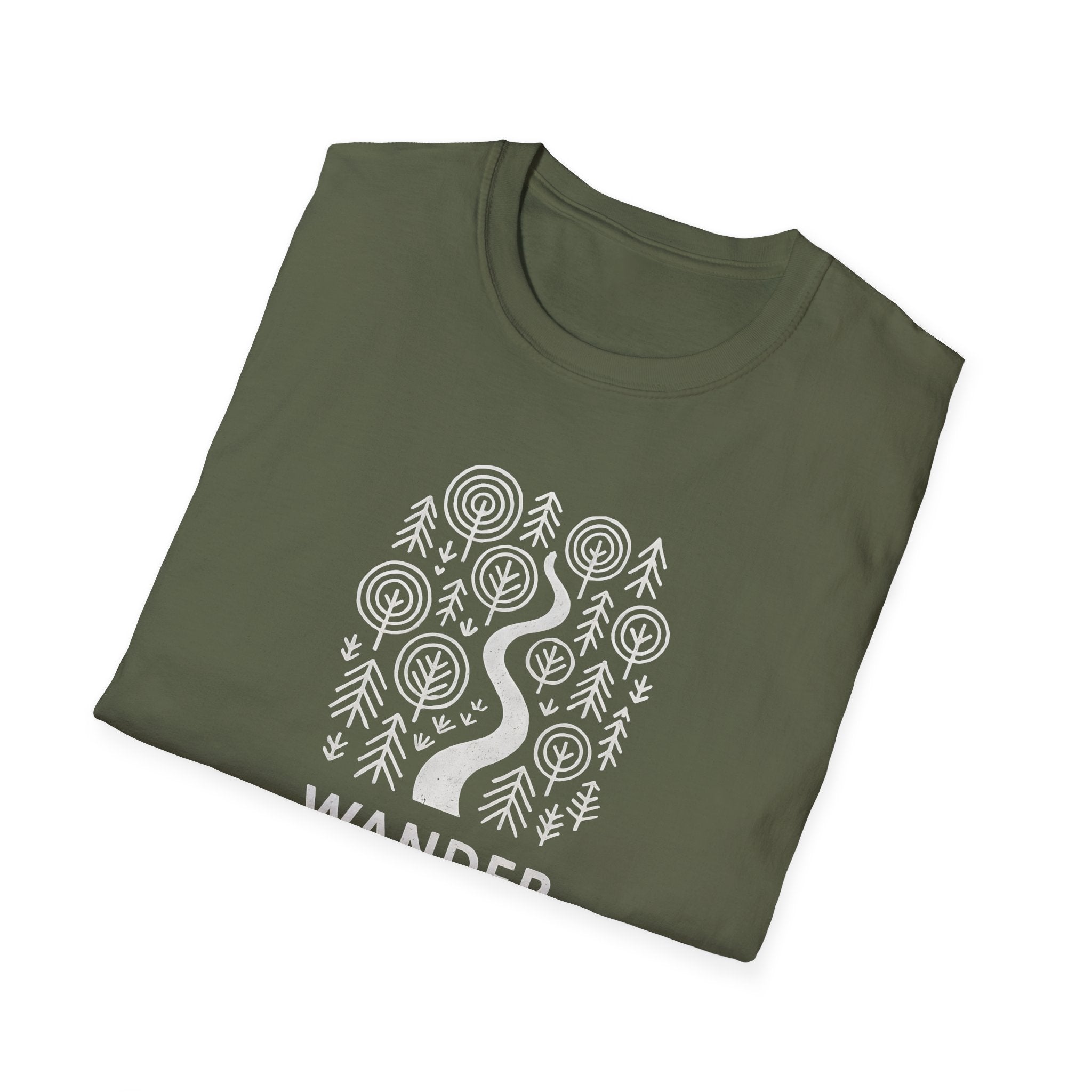 Winding Path Through Forest T-Shirt