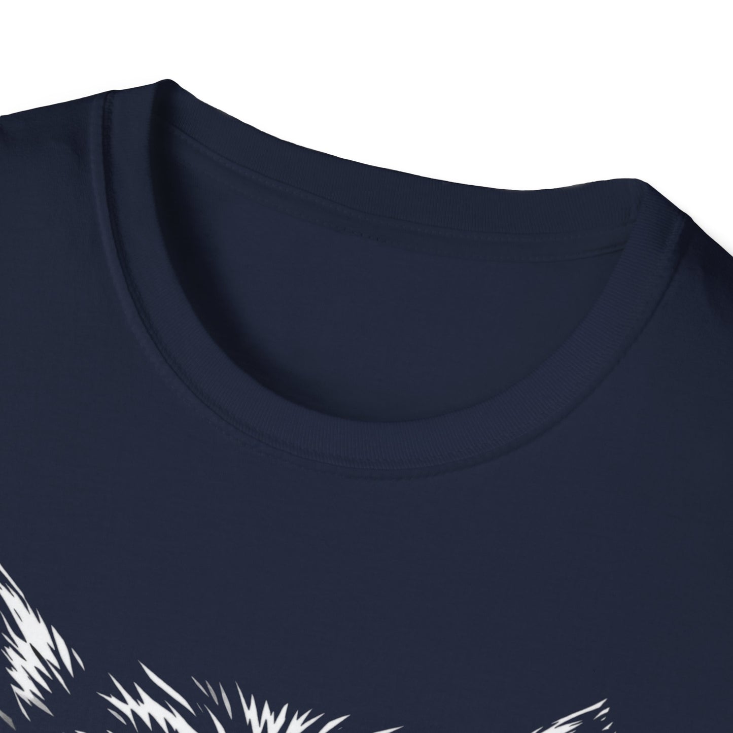 Fierce Wolf Graphic Unisex Softstyle T-Shirt - Perfect for Nature Lovers & Adventurers