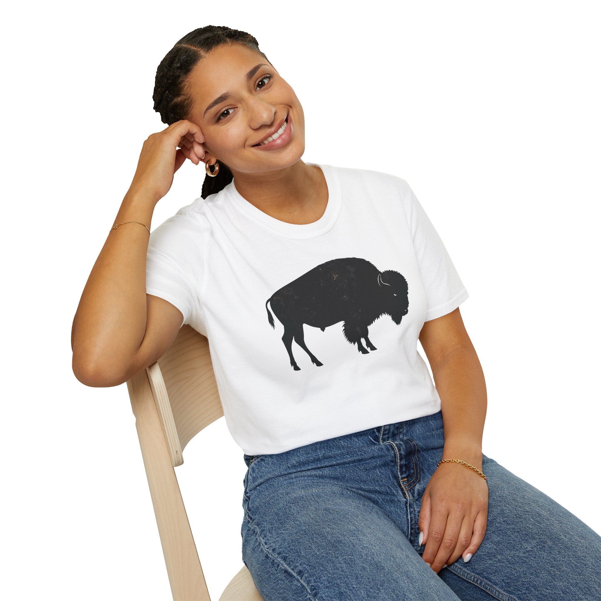 American Bison Graphic T-Shirt