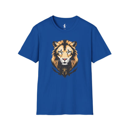 Lion Face Print T-Shirt