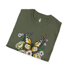 Nature Lover Butterfly Graphic T-Shirt