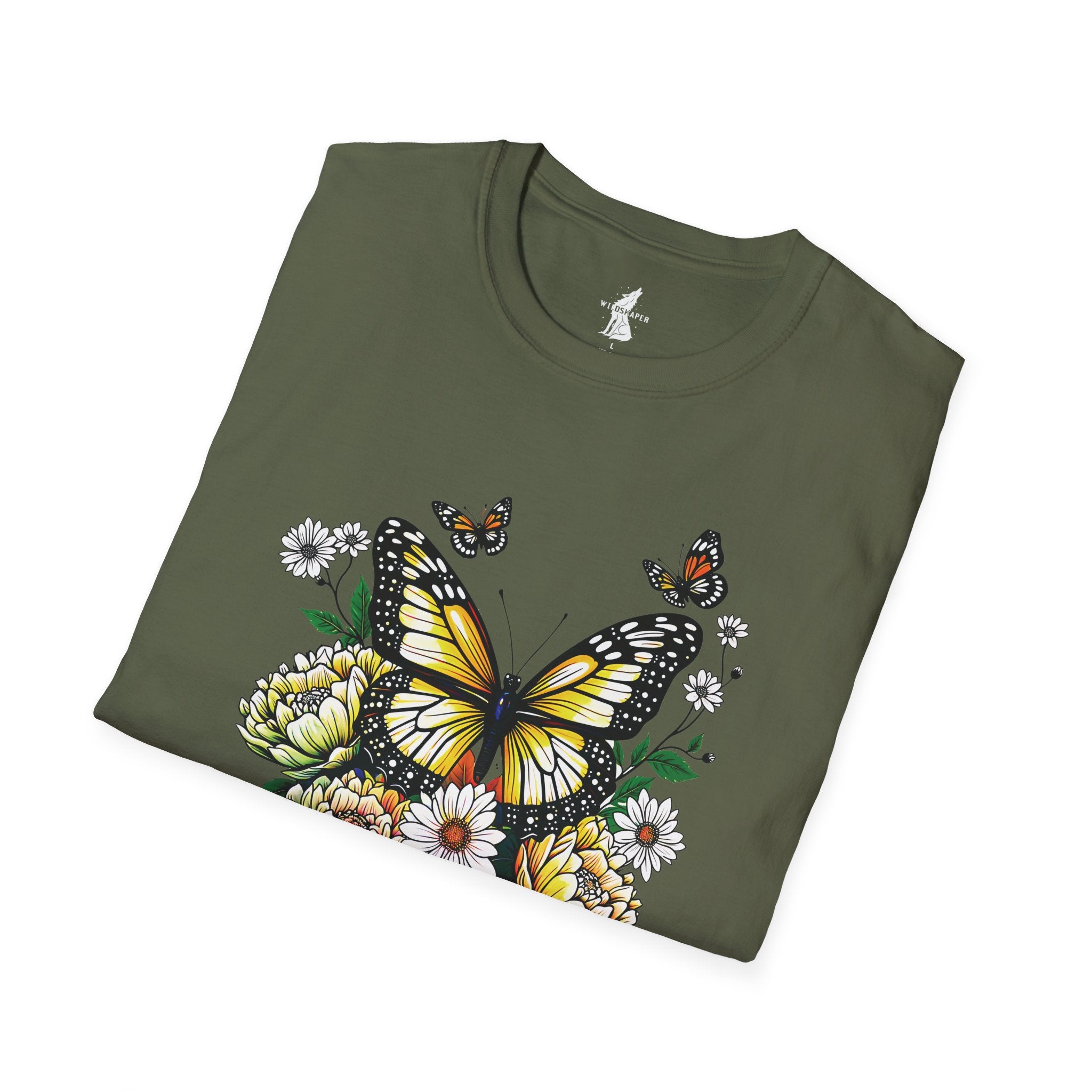 Nature Lover Butterfly Graphic T-Shirt