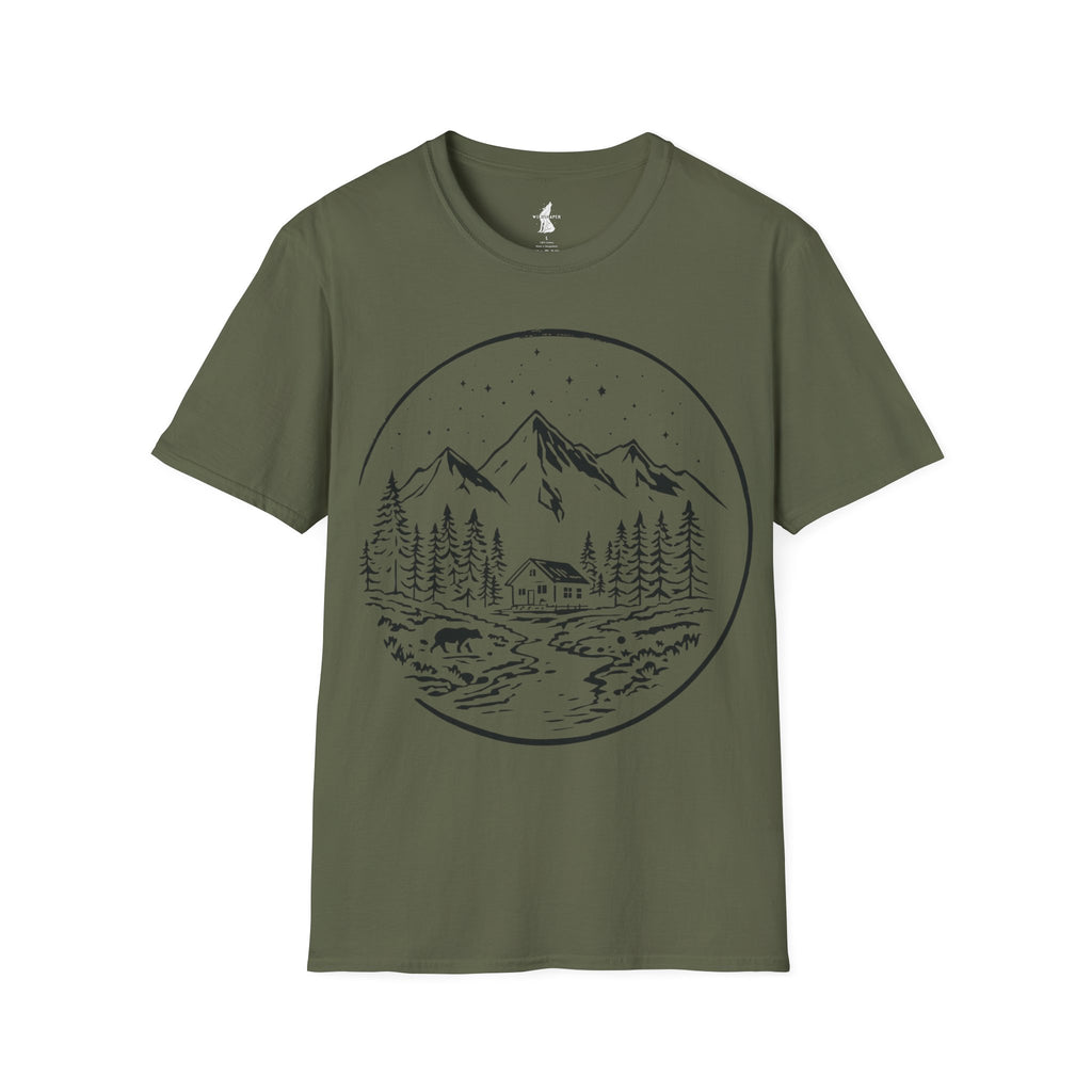 Cabin in The Mounatins T-Shirt