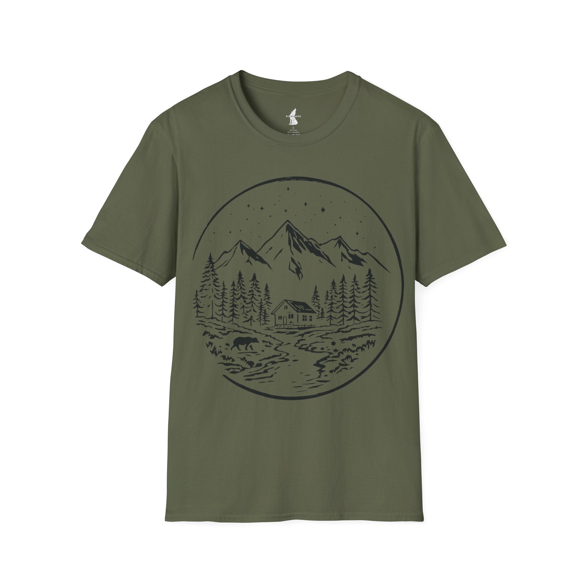 Cabin in The Mounatins T-Shirt