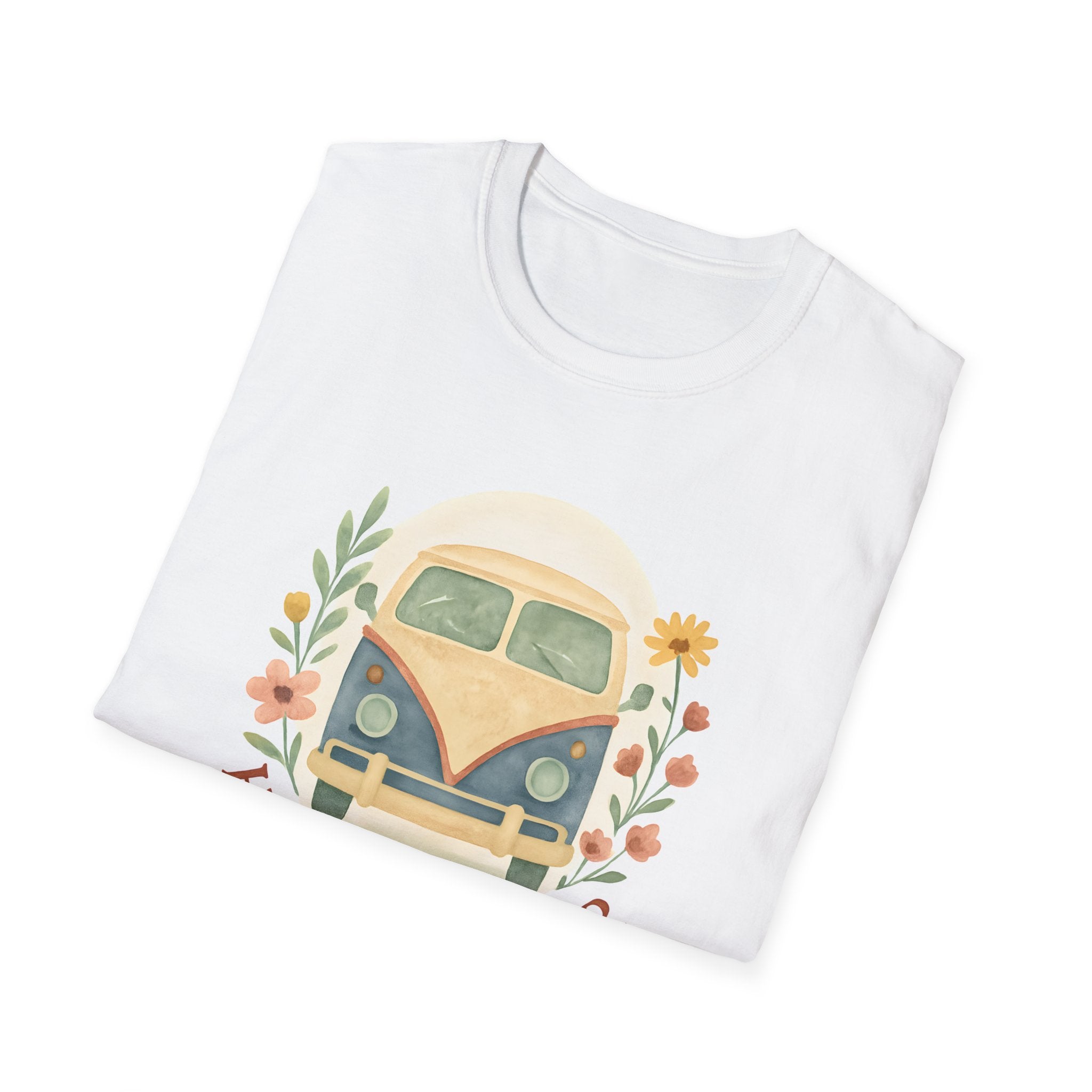 Floral Camper Van T-Shirt
