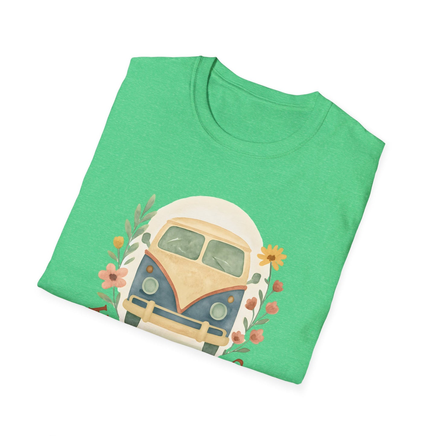 Floral Camper Van T-Shirt