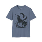 Celestial Howling Wolf T-Shirt