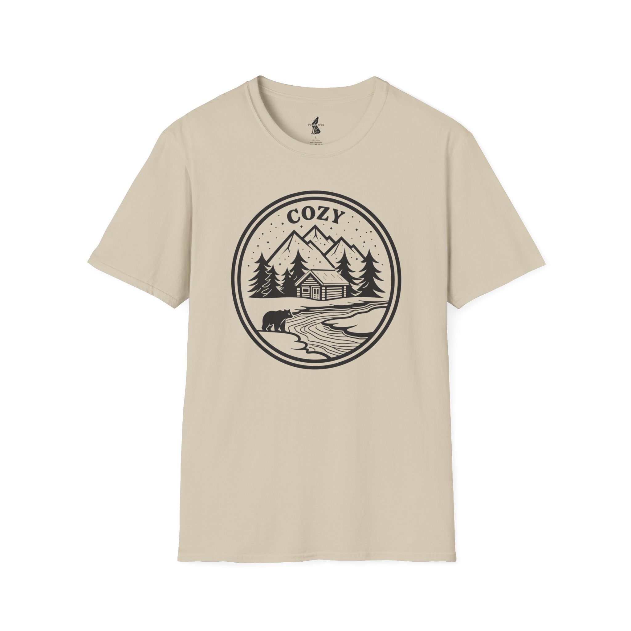 Cozy Cabin in Nature T-Shirt