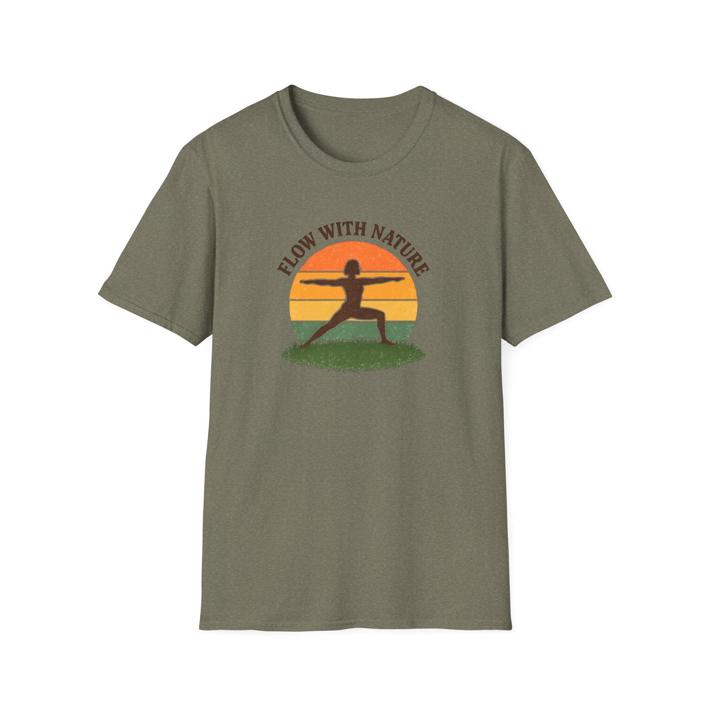 Sunset Nature Yoga T-Shirt