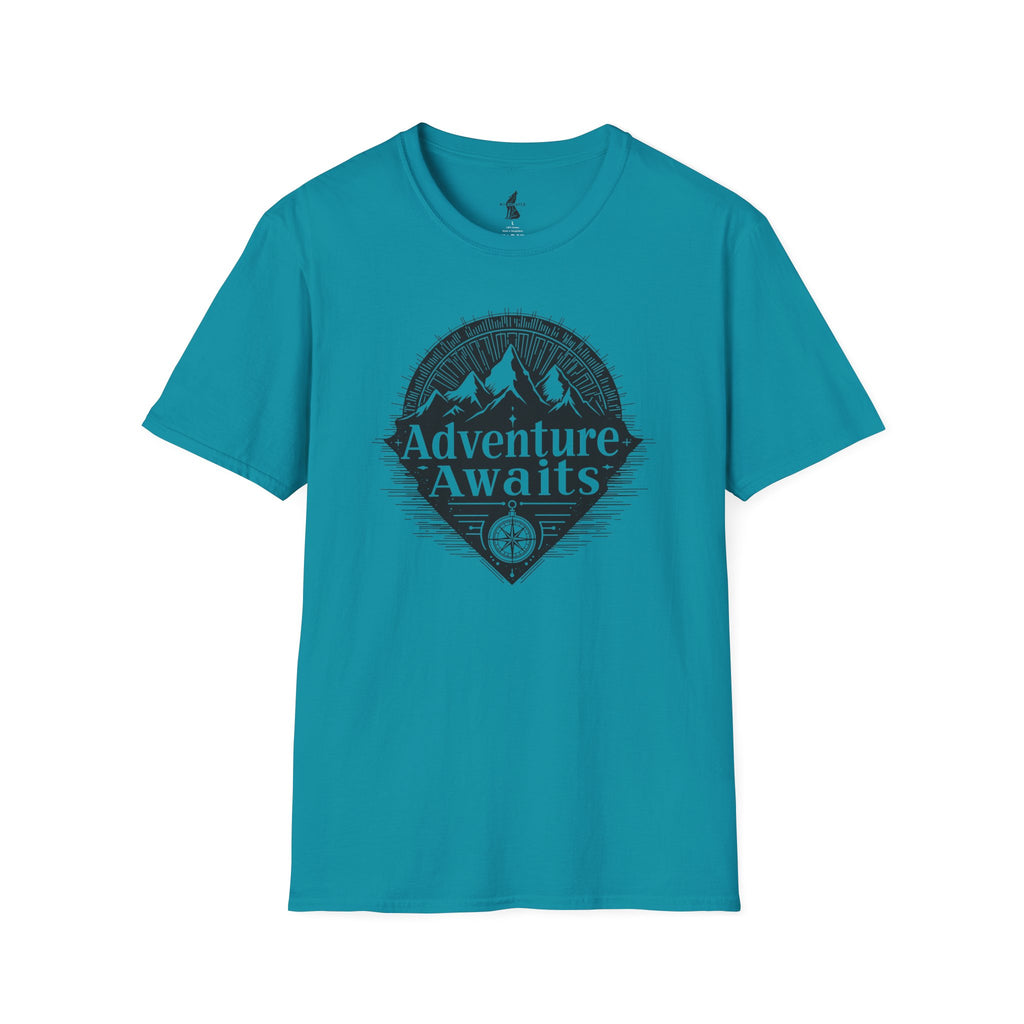 Adventure Awaits T-Shirt - Perfect for Outdoor Lovers and Explorers