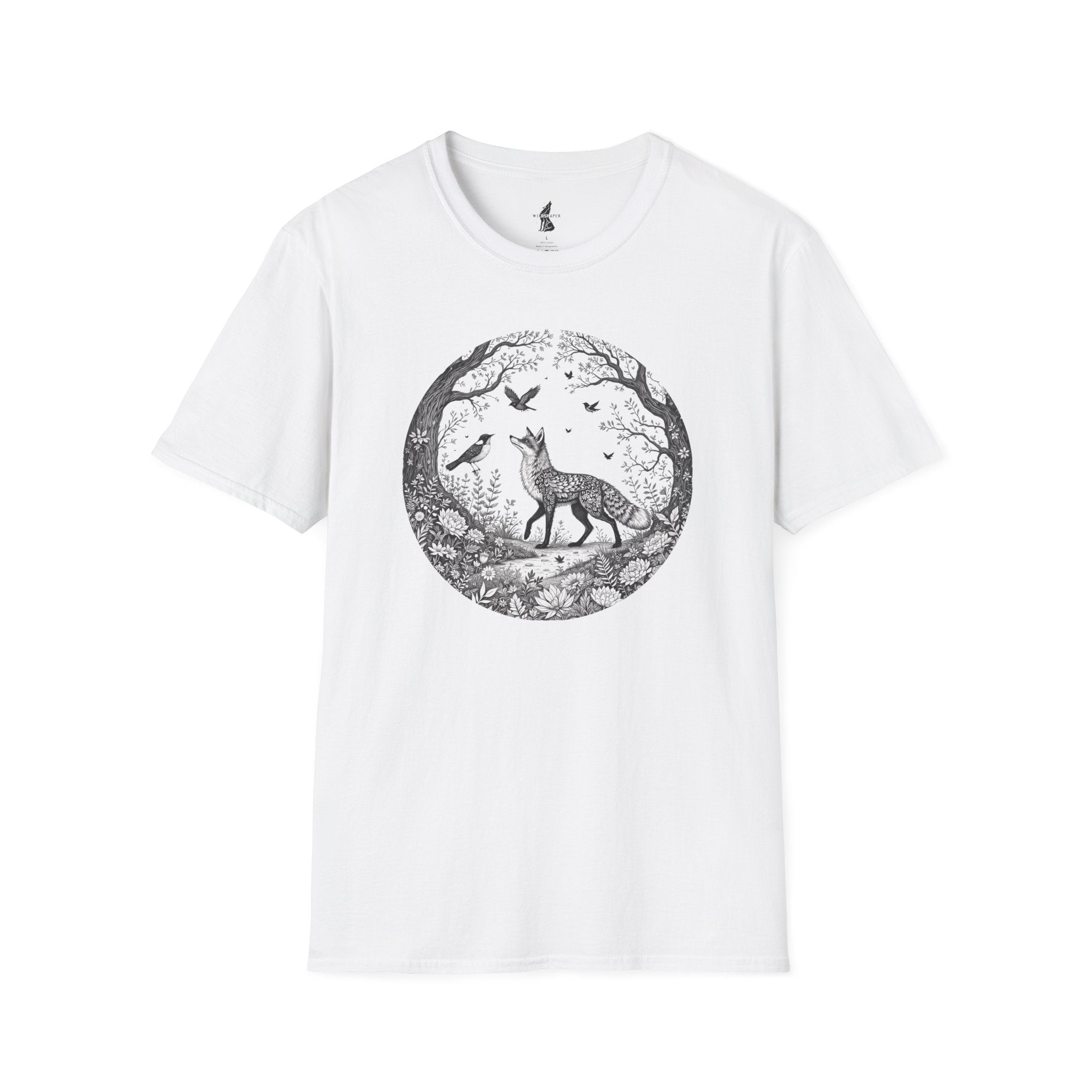 Floral Wild Fox T-Shirt