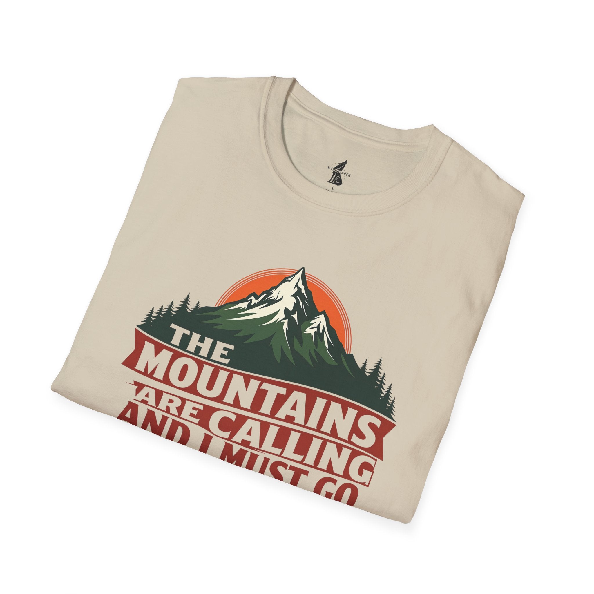 'The Mountains Are Calling' Adventure T-Shirt