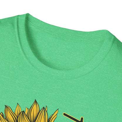 Flourish Sunflower Unisex Softstyle T-Shirt