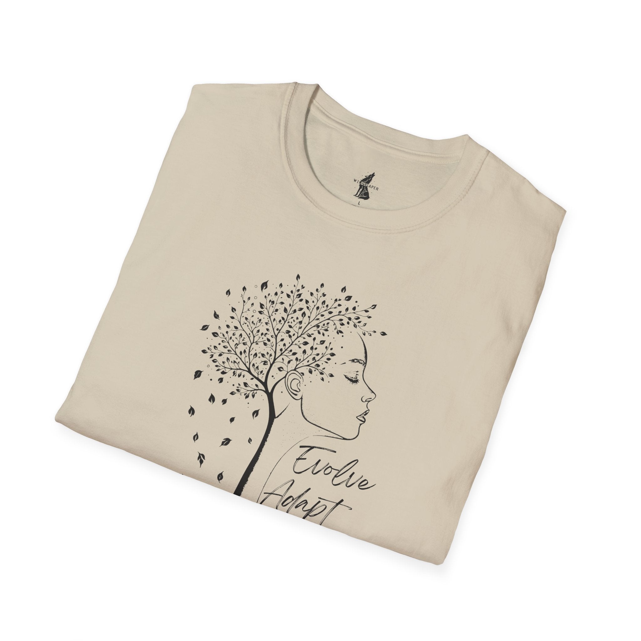 Evolve Adapt Thrive Like Nature Graphic T-shirt