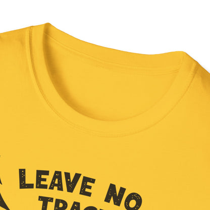 Leave No Trace! Unisex Softstyle T-Shirt for Nature Lovers