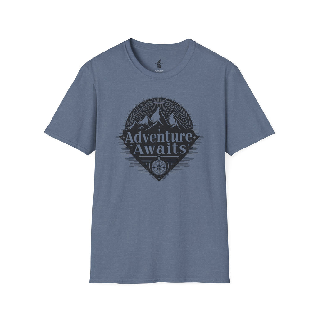 Adventure Awaits T-Shirt - Perfect for Outdoor Lovers and Explorers