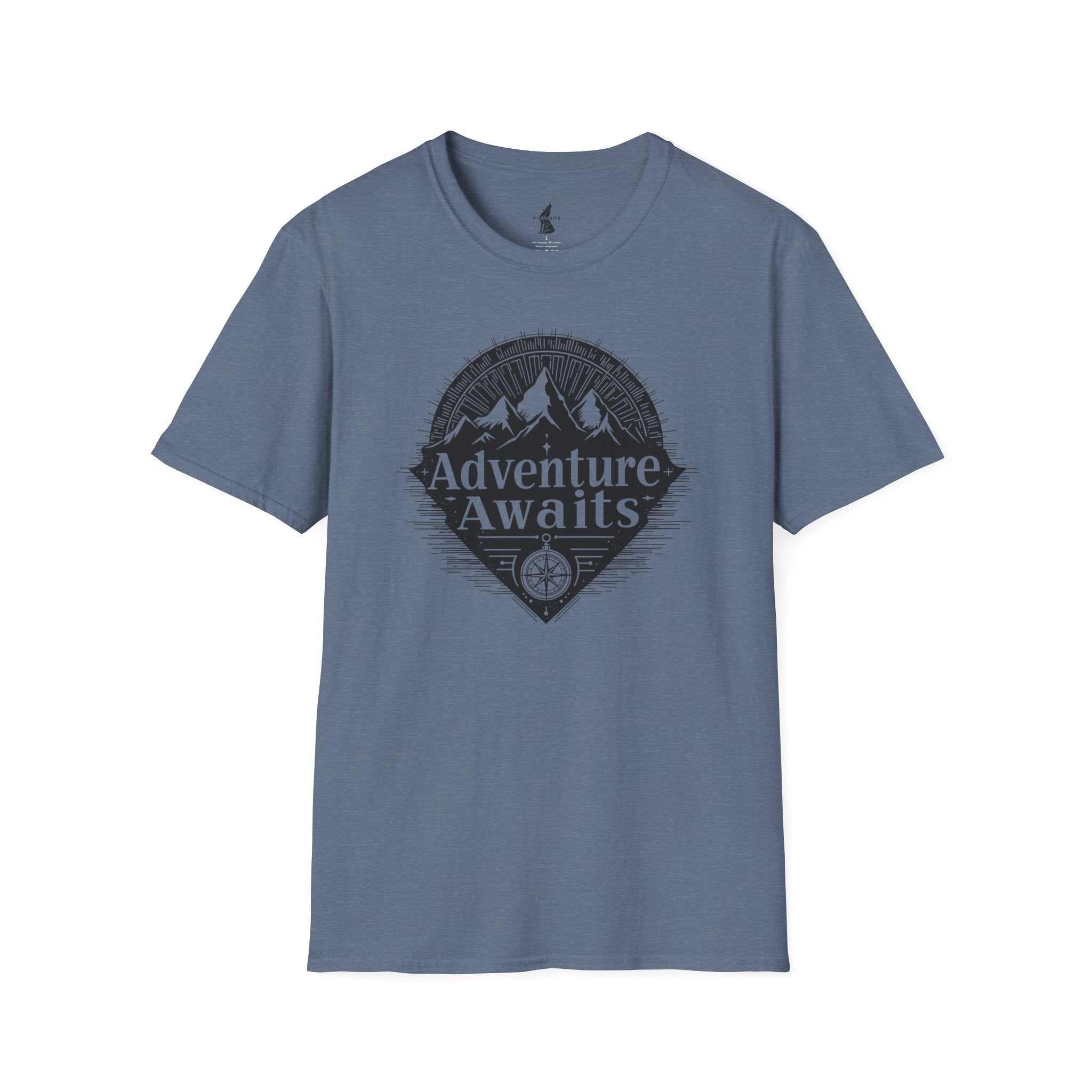 Adventure Awaits T-Shirt - Perfect for Outdoor Lovers and Explorers