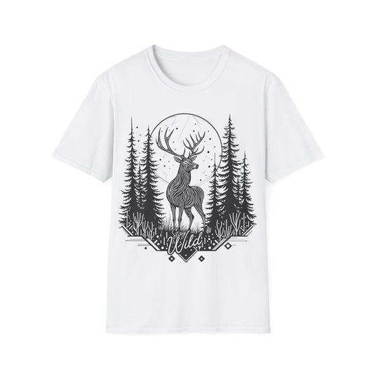 Wildlife Inspired Unisex Softstyle T-Shirt - Nature Lover Gift