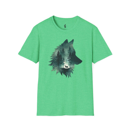 Wolf Silhouette Nature T-Shirt