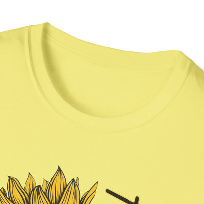 Flourish Sunflower Unisex Softstyle T-Shirt