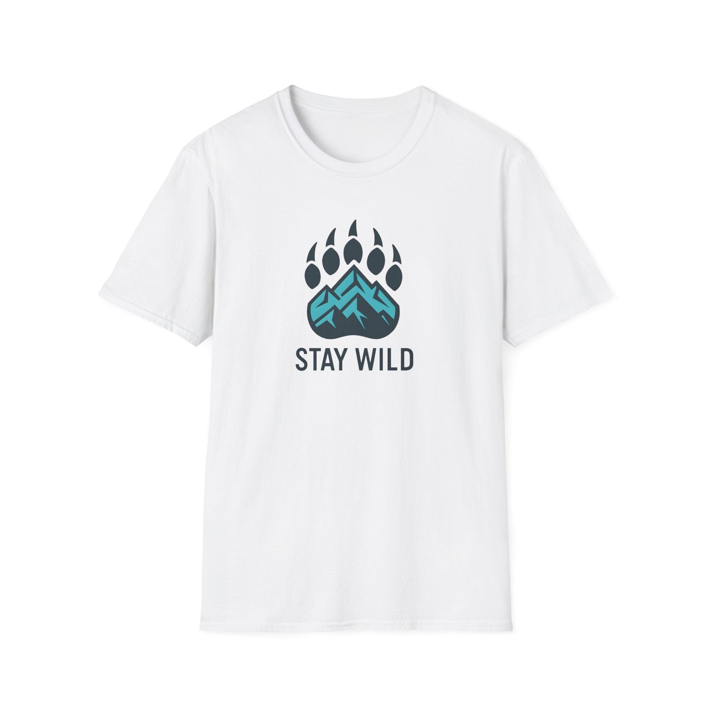 Stay Wild Mountain Emblem T-Shirt