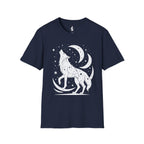 Celestial Howling Wolf T-Shirt