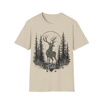 Wildlife Inspired Unisex Softstyle T-Shirt - Nature Lover Gift