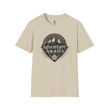 Adventure Awaits T-Shirt - Perfect for Outdoor Lovers and Explorers