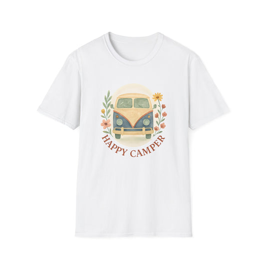 Floral Camper Van T-Shirt