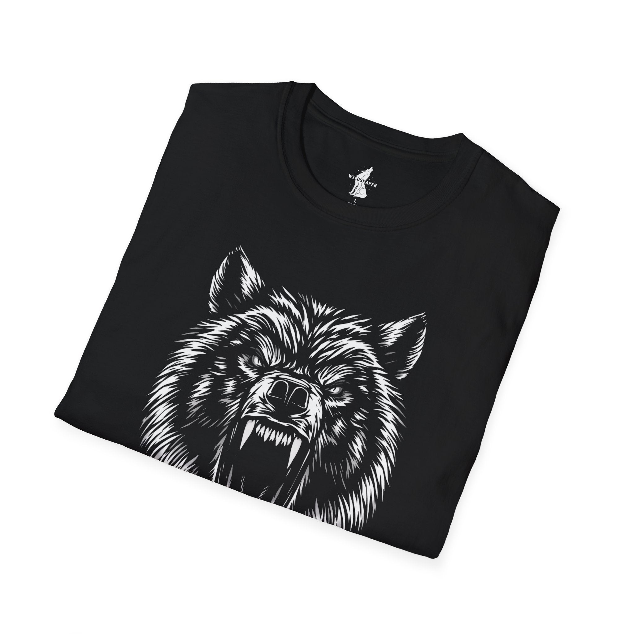 Fierce Wolf Graphic T-Shirt