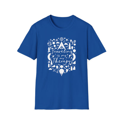 Traveling is My Therapy T-Shirt