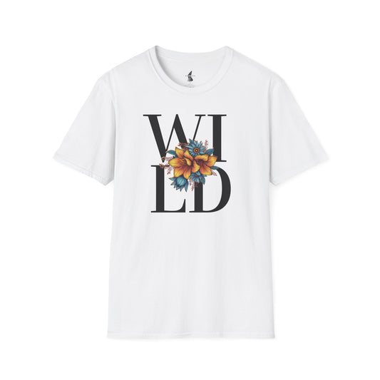 Wild Text Graphic T-Shirt