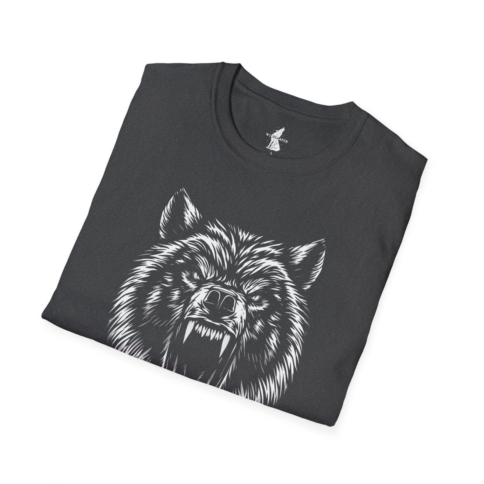 Fierce Wolf Graphic T-Shirt