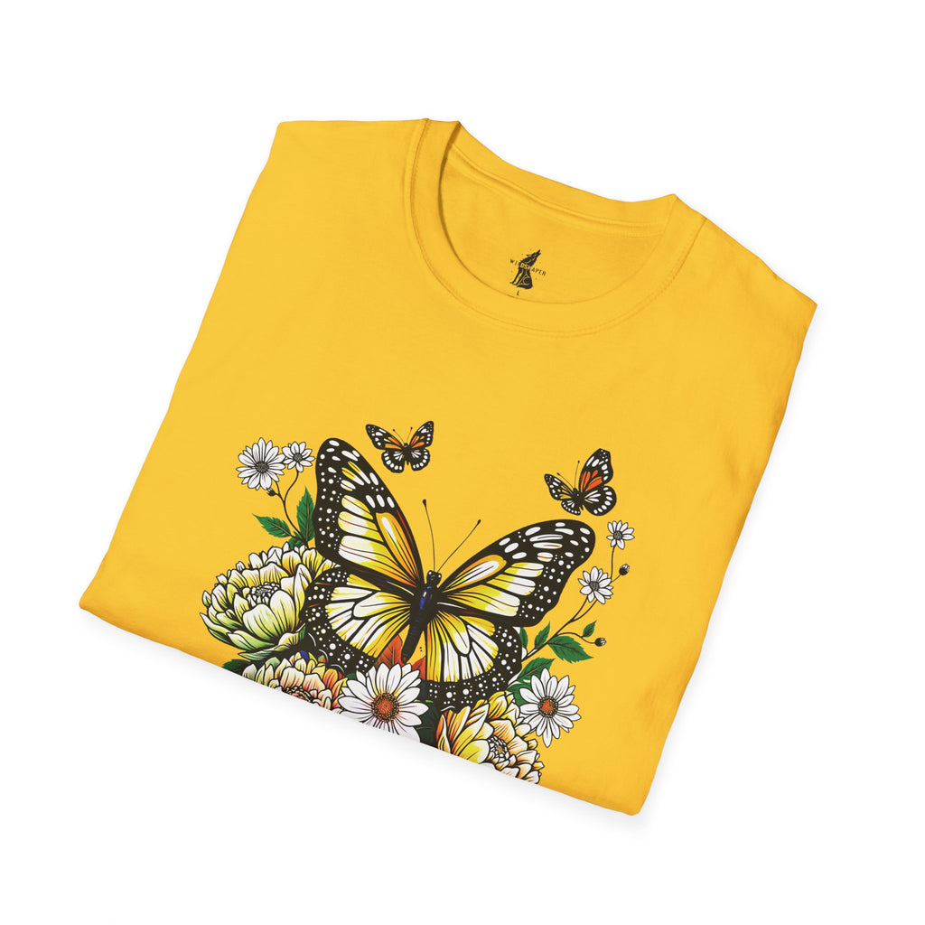 Nature Lover Butterfly Graphic T-Shirt