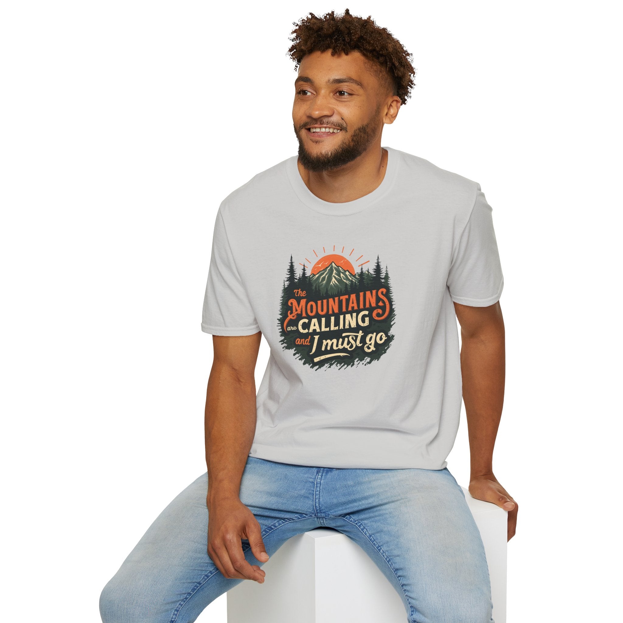 Mountains Are Calling And I Must Go Nature Lover T-Shirt