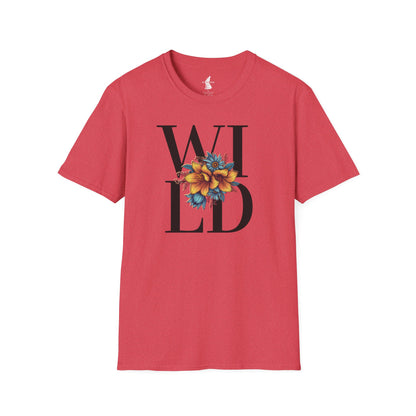 Wild Text Graphic T-Shirt