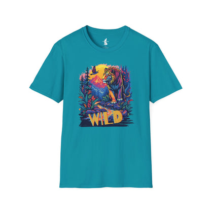 Stay Wild Lion Graphic T-Shirt