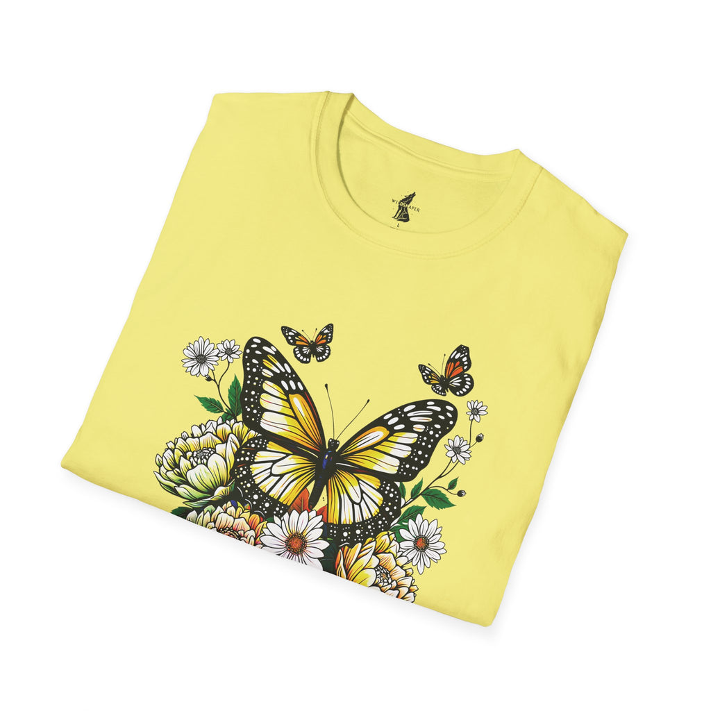 Nature Lover Butterfly Graphic T-Shirt