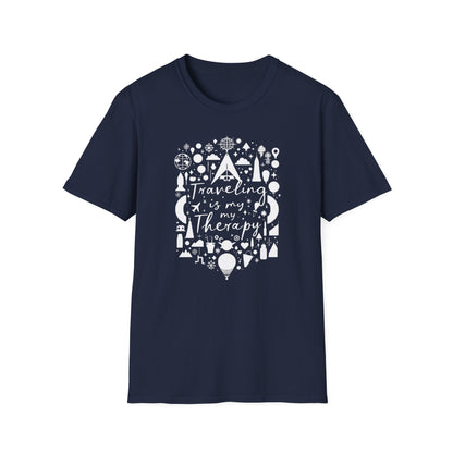 Traveling is My Therapy T-Shirt