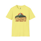 'The Mountains Are Calling' Adventure T-Shirt