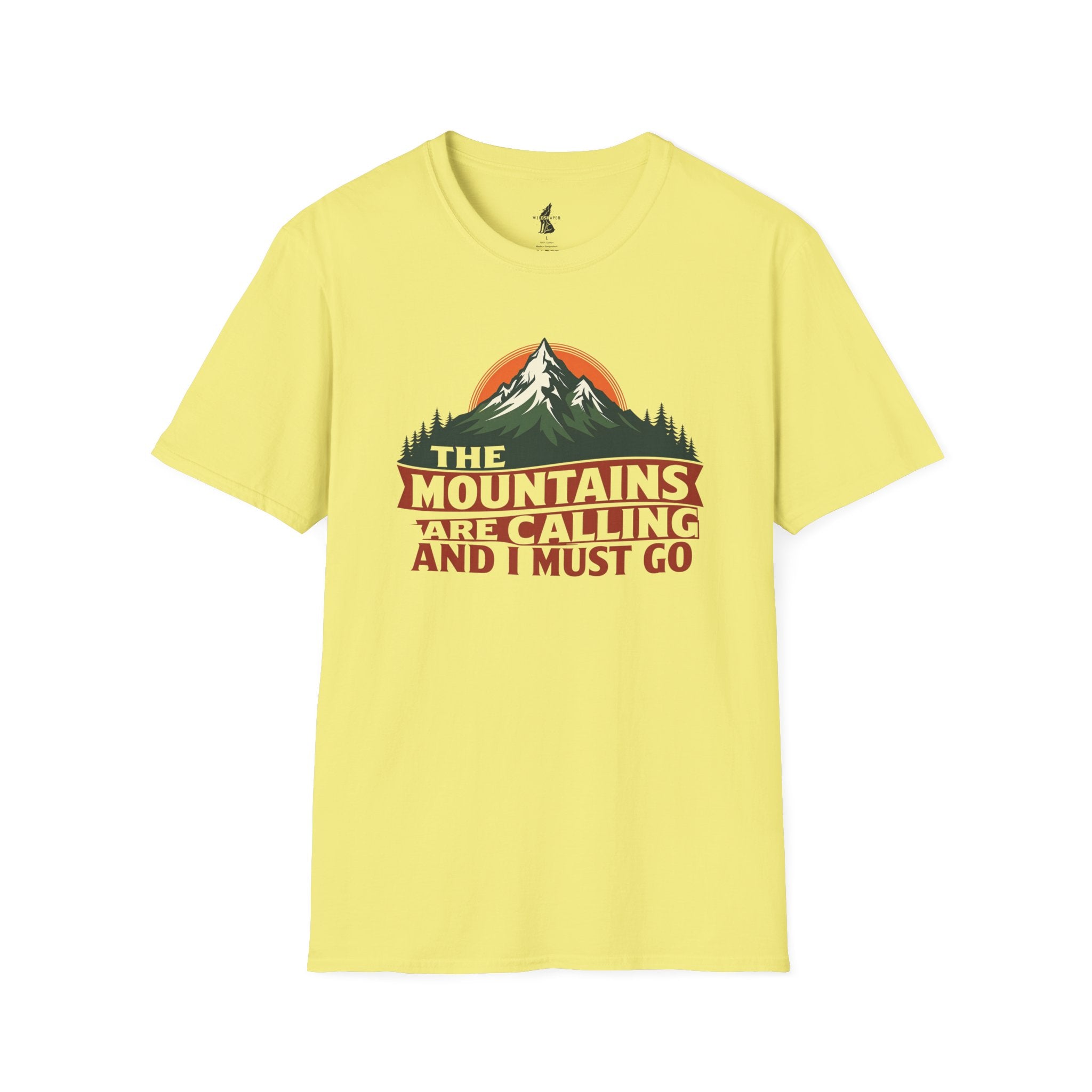 'The Mountains Are Calling' Adventure T-Shirt