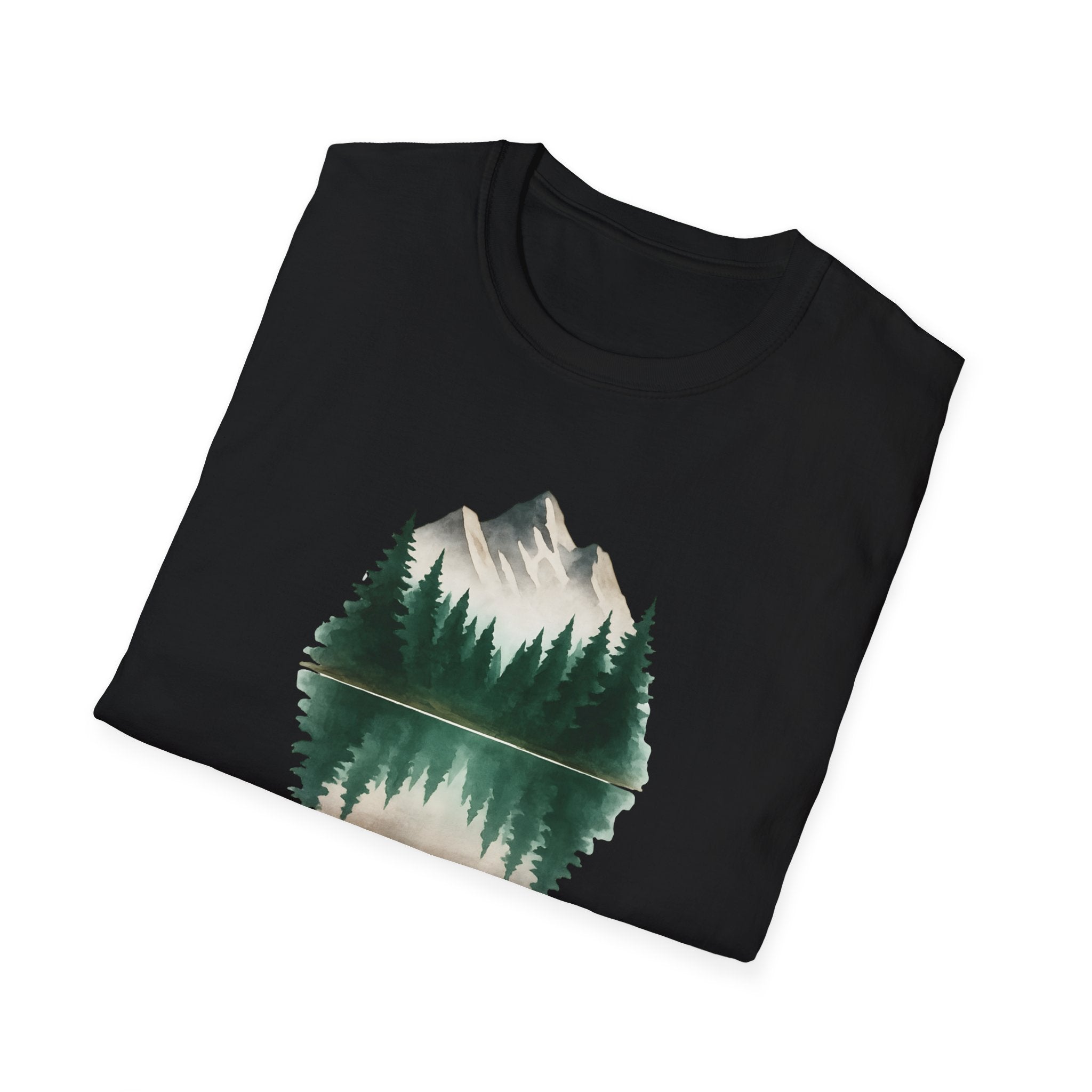 Mountain Lake Reflection T-Shirt
