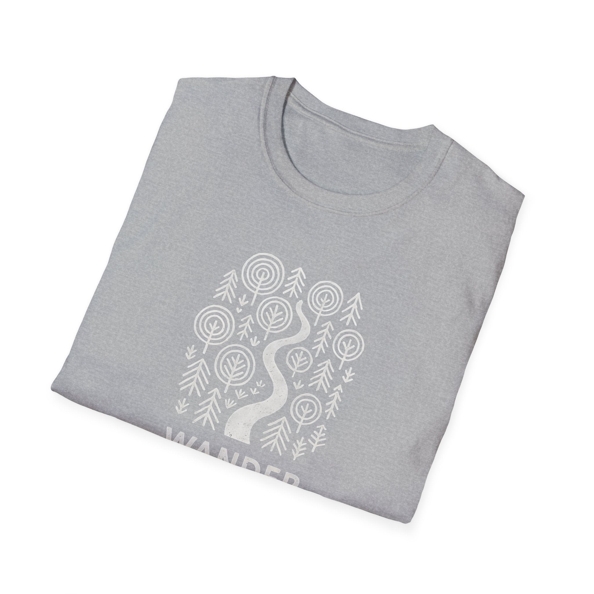 Winding Path Through Forest T-Shirt
