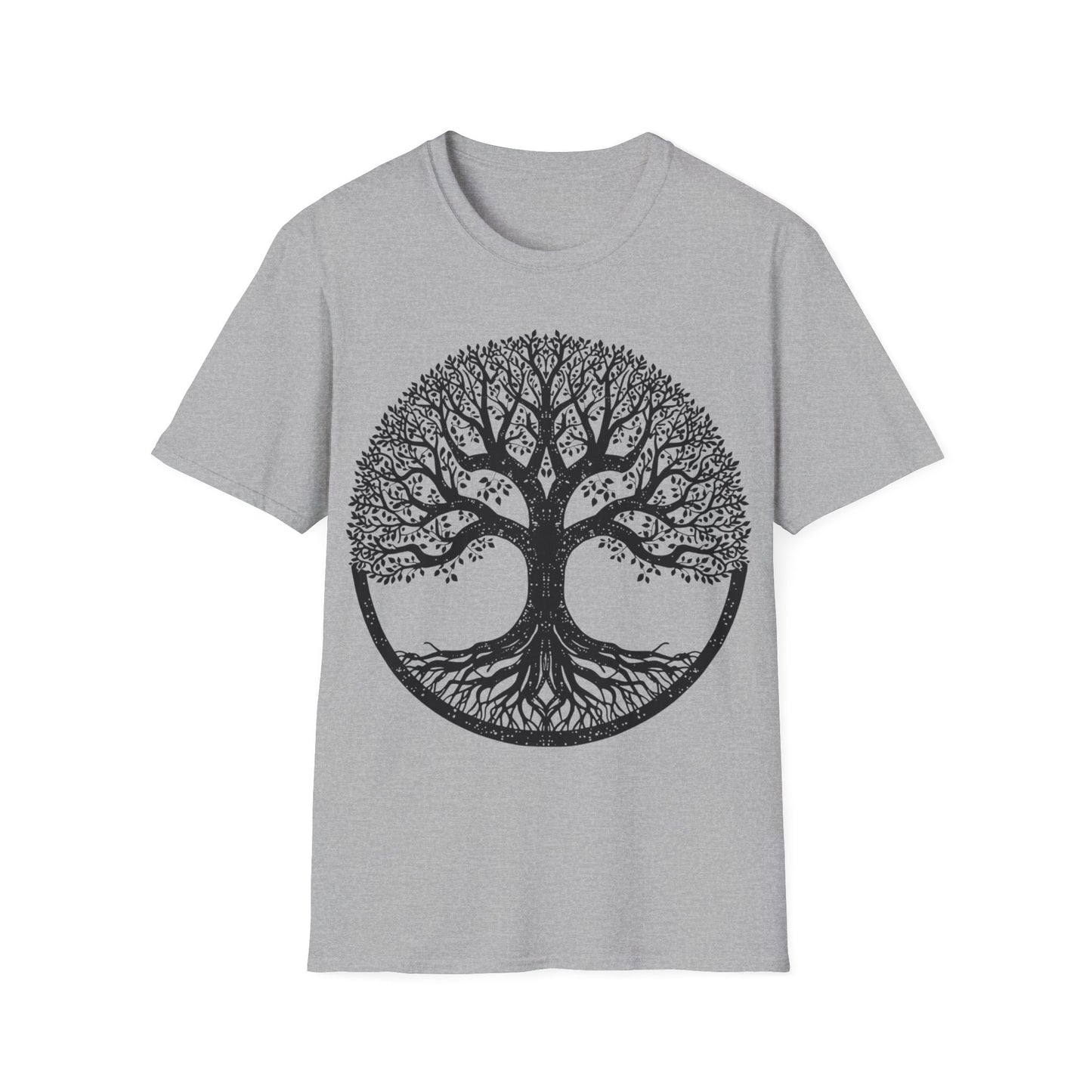 Tree of Life Unisex Softstyle T-Shirt – Nature Inspired Design for Eco-Lovers