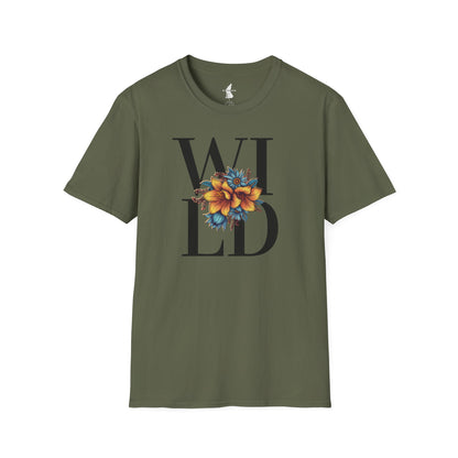 Wild Text Graphic T-Shirt