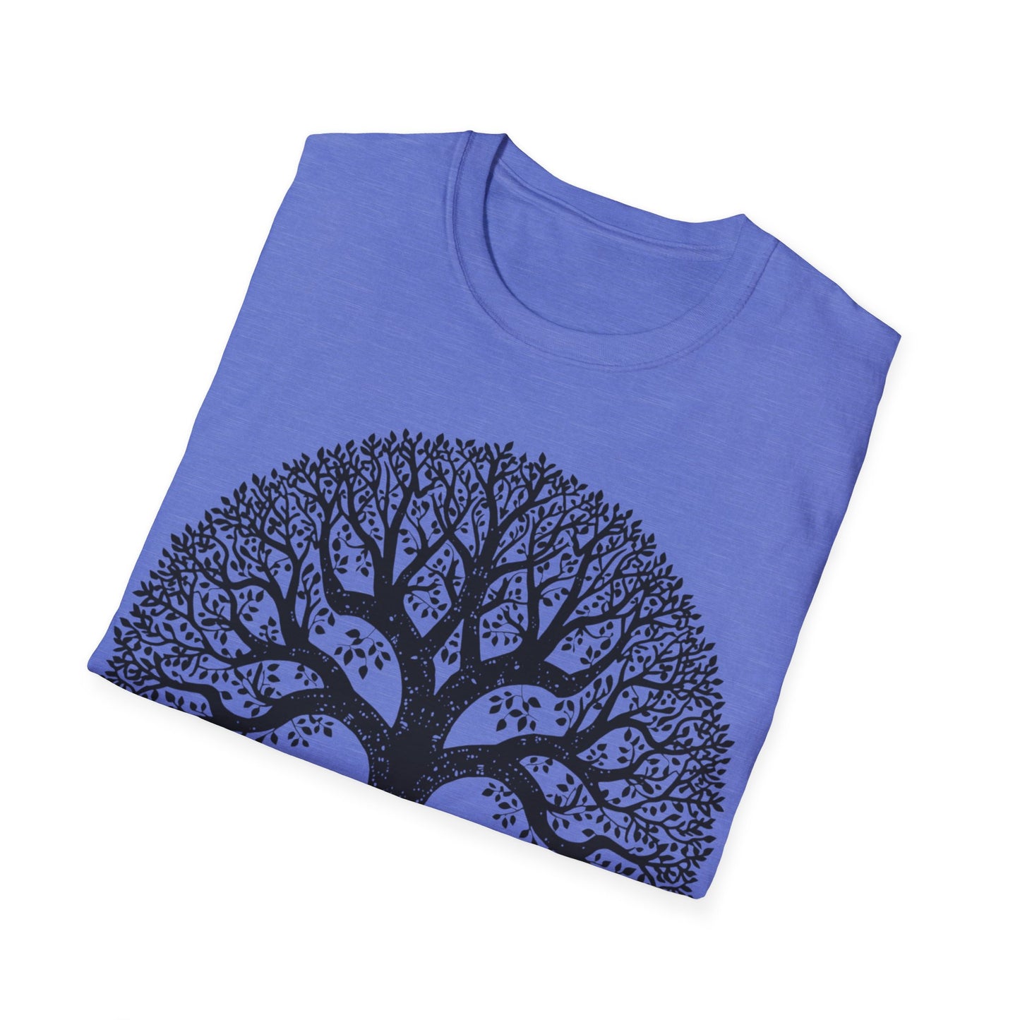 Tree of Life Unisex Softstyle T-Shirt – Nature Inspired Design for Eco-Lovers