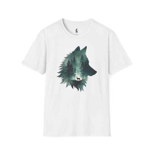 Wolf Silhouette Nature T-Shirt