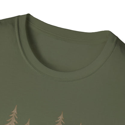 Camping Tent and Campfire T-Shirt