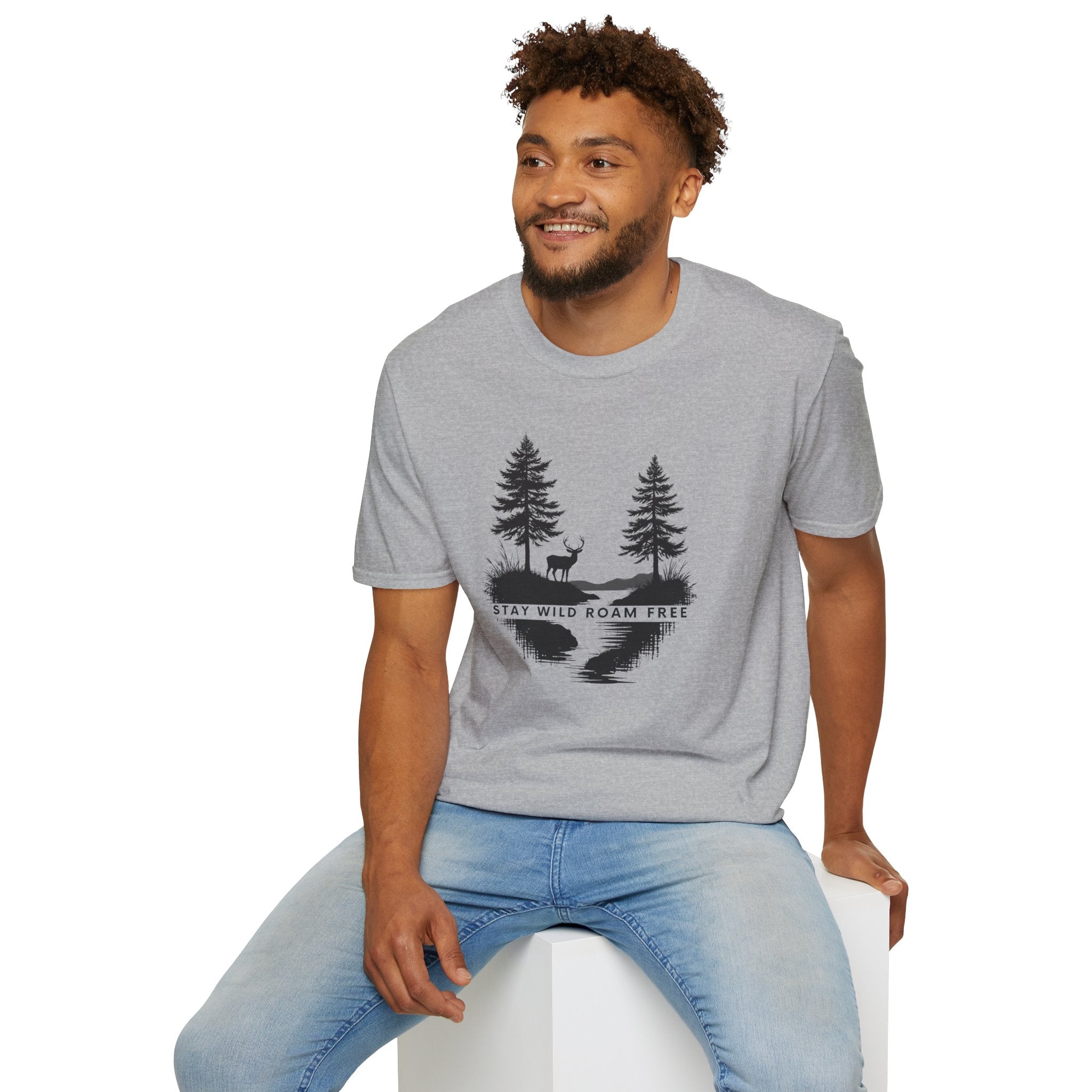 Stay Wild Roam Free Graphic T-Shirt